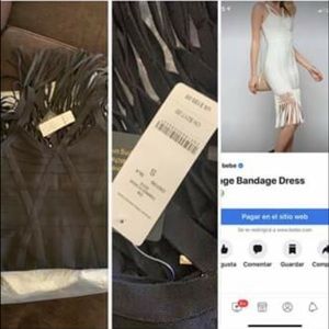 New black dress 👗 bebe